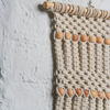 Natural Macrame Wooden Beads Wall Hanging - Sashaaworld