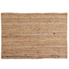 Sashaa Braided Jute Rug With Printing - Sashaaworld