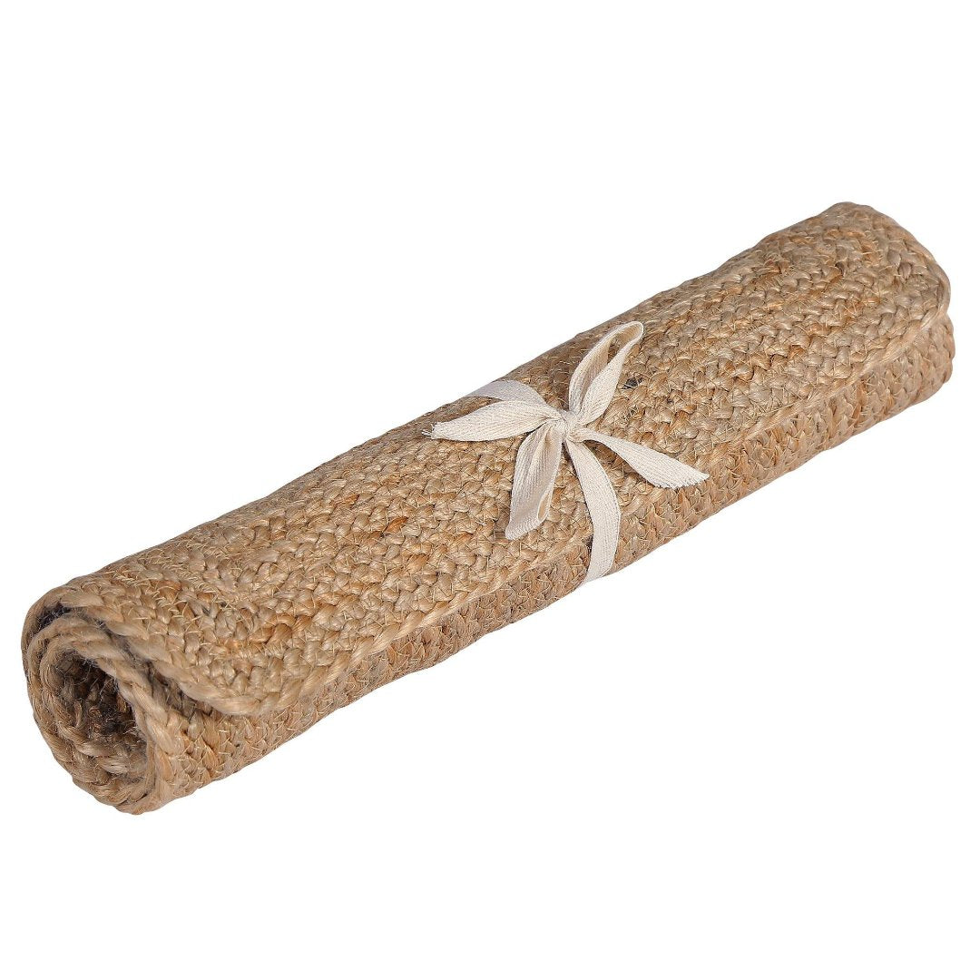 Sashaa Jute Braided Rug - Sashaaworld