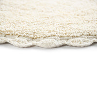 Reversible Oval Shaped Bathroom Rug - Sashaaworld