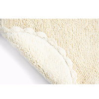 Reversible Oval Shaped Bathroom Rug - Sashaaworld