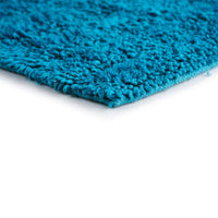 Blue Tufted striped Bathroom Rug pack of 2 - Sashaaworld