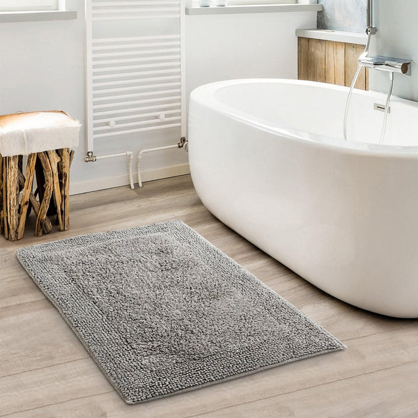 Reversible Tufted Bathroom Rug - Sashaaworld