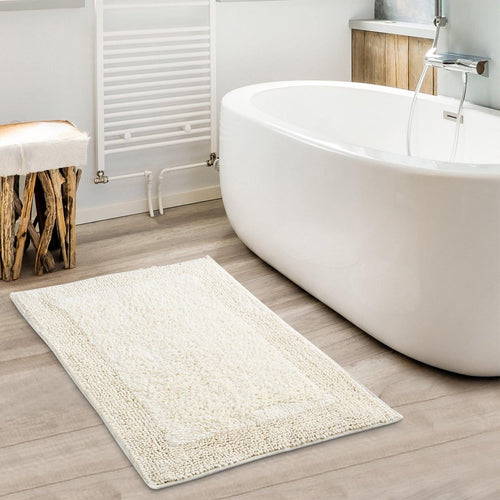 Reversible Tufted Bathroom Rug - Sashaaworld