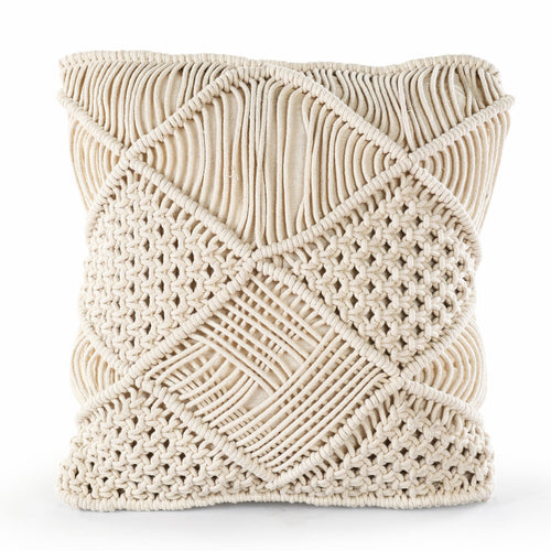 Macrame Decorative Cushion - Sashaaworld