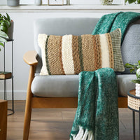 Boho Woven Cushion