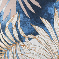 Palm Leaf Tie and Dye Cushion- Sashaaworld