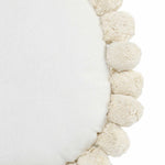 Round Pom Pom Cushion