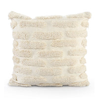 Ivory Tufted Cushion Cover