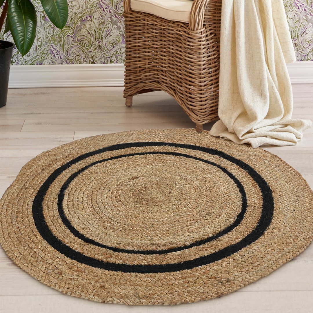 Braided Round Jute rug