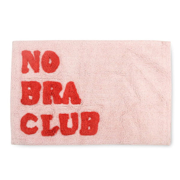 No Bra Club Bathmat Pink- sashaaworld