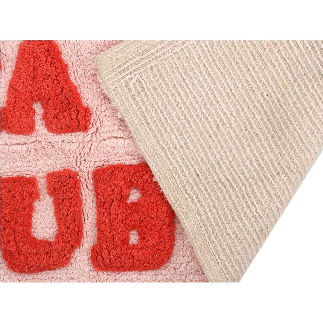No Bra Club Bathmat Pink- sashaaworld