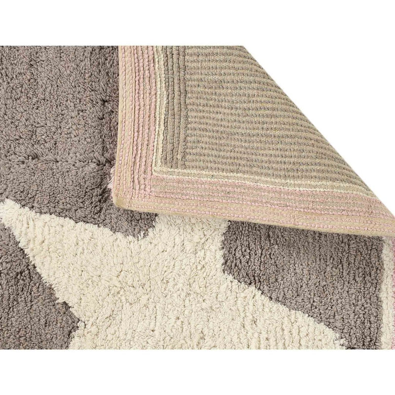 Sashaa World Pack of 2 Star Patterned Bath Mat
