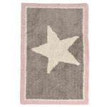 Sashaa World Pack of 2 Star Patterned Bath Mat