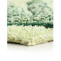 Pack of 2 Leaf Patterned Bath Mat