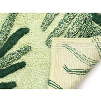 Pack of 2 Leaf Patterned Bath Mat