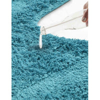 Pack of 2 Anti-skid Solid Bathmat and Contour set