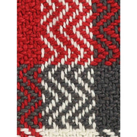 Red & Black Plaid Throw