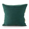 Ivory and Green Christmas Cheer Tufted Cushion Cover