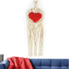Ring Wall Hanging With Heart Tufting