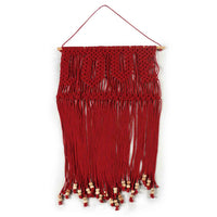 LOVE Wall Hanging with wooden beads