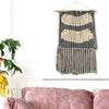 Natural Grey Heart Wall Hanging