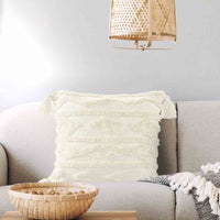 Classic Tufted Cotton Cushion Cover