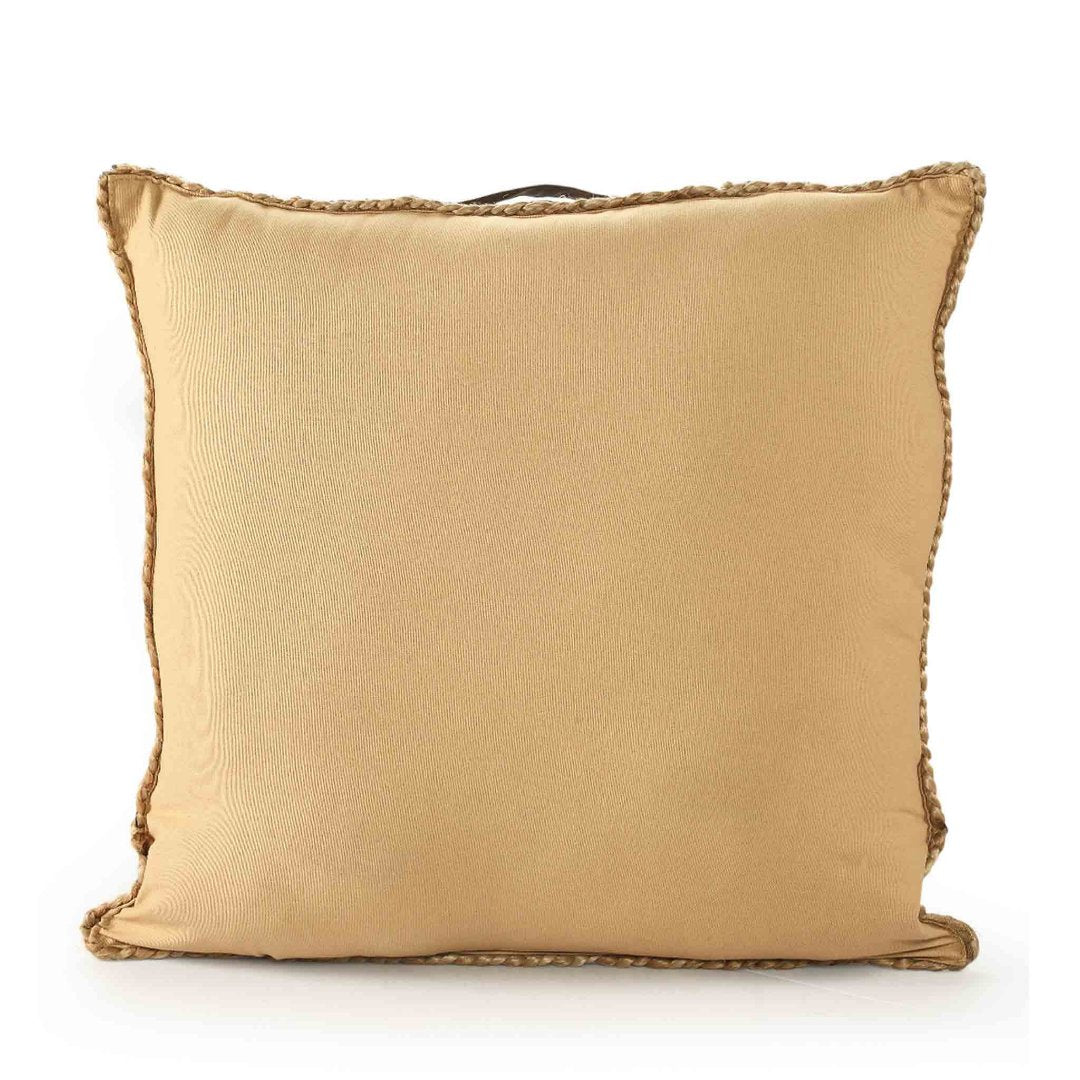 Square Jute Floor Cushion- Sashaaworld