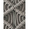 Macramé  Cushion in Grey