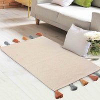 Multi Tassel Scatter Rug - sashaaworld