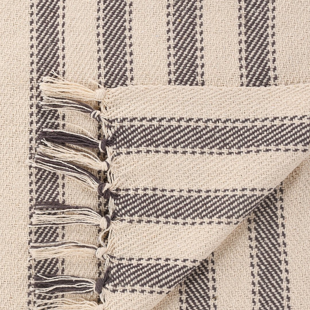 Striped Sofa Throw- sashaaworld