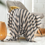 Striped Sofa Throw