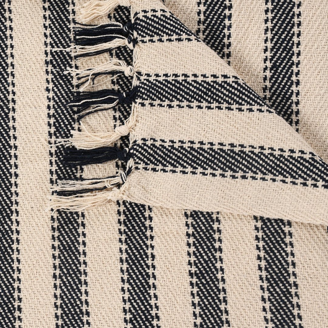 Striped Sofa Throw- sashaaworld