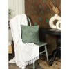 Green Loop Tufted Cushion Cover