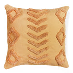 Tufted Cushion Cover in Mustard