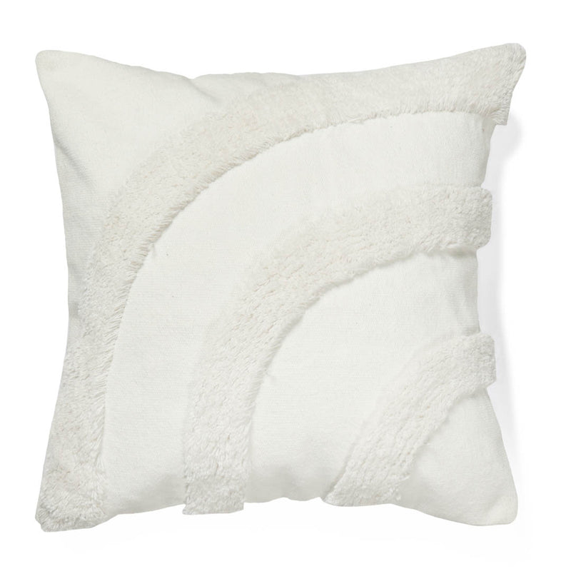 Curves Cushion Cover White