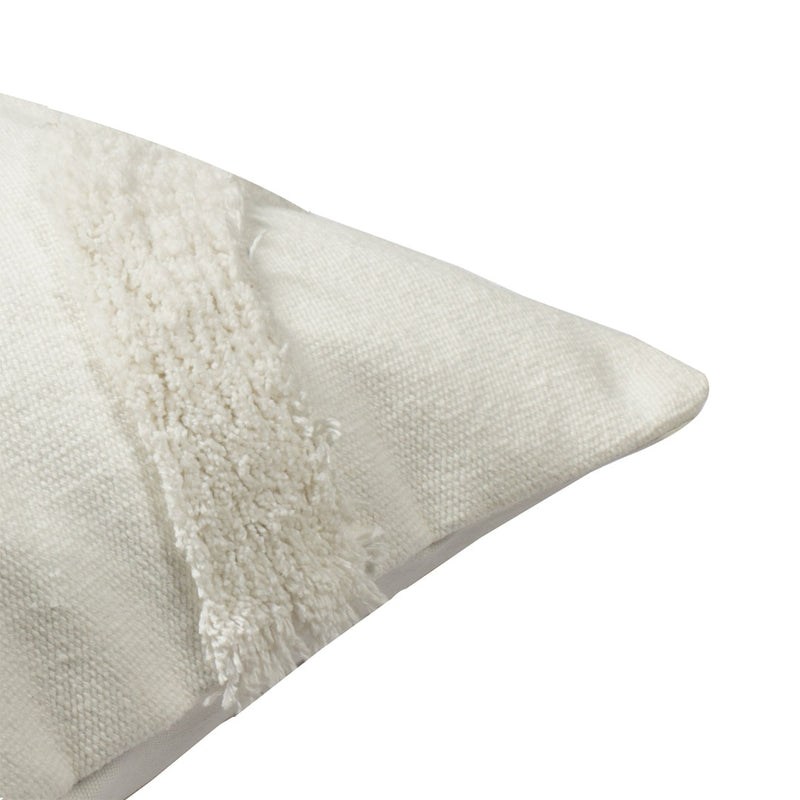 Curves Cushion Cover White