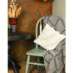 Curves Cushion Cover White