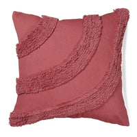 Rose Pink Curves Cushion Cover - Sashaa World 