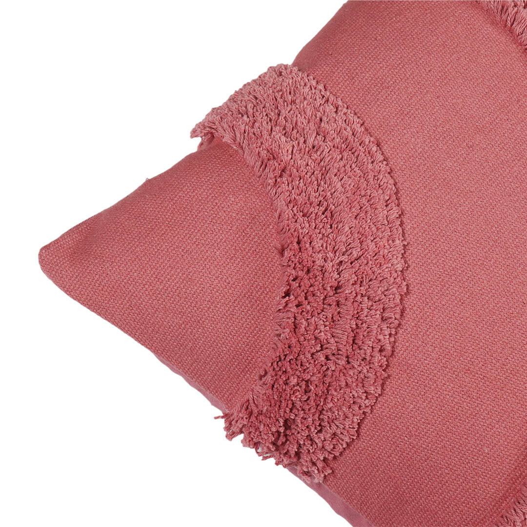 Rose Pink Curves Cushion Cover - Sashaa World 