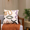 Abstract Tufted Cushion Cover