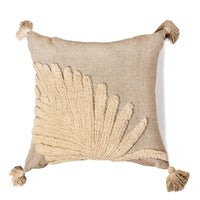 Leaf Tufted Cushion Cover