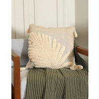 Leaf Tufted Cushion Cover