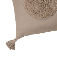 Circle Tufted Cushion Cover