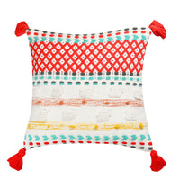 Multi-colored Handwoven Cushion Cover