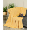 Yellow Contemporary Throw
