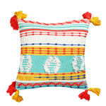 Handwoven Multi-Colored Cushion Cover