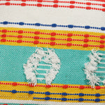 Handwoven Multi-Colored Cushion Cover