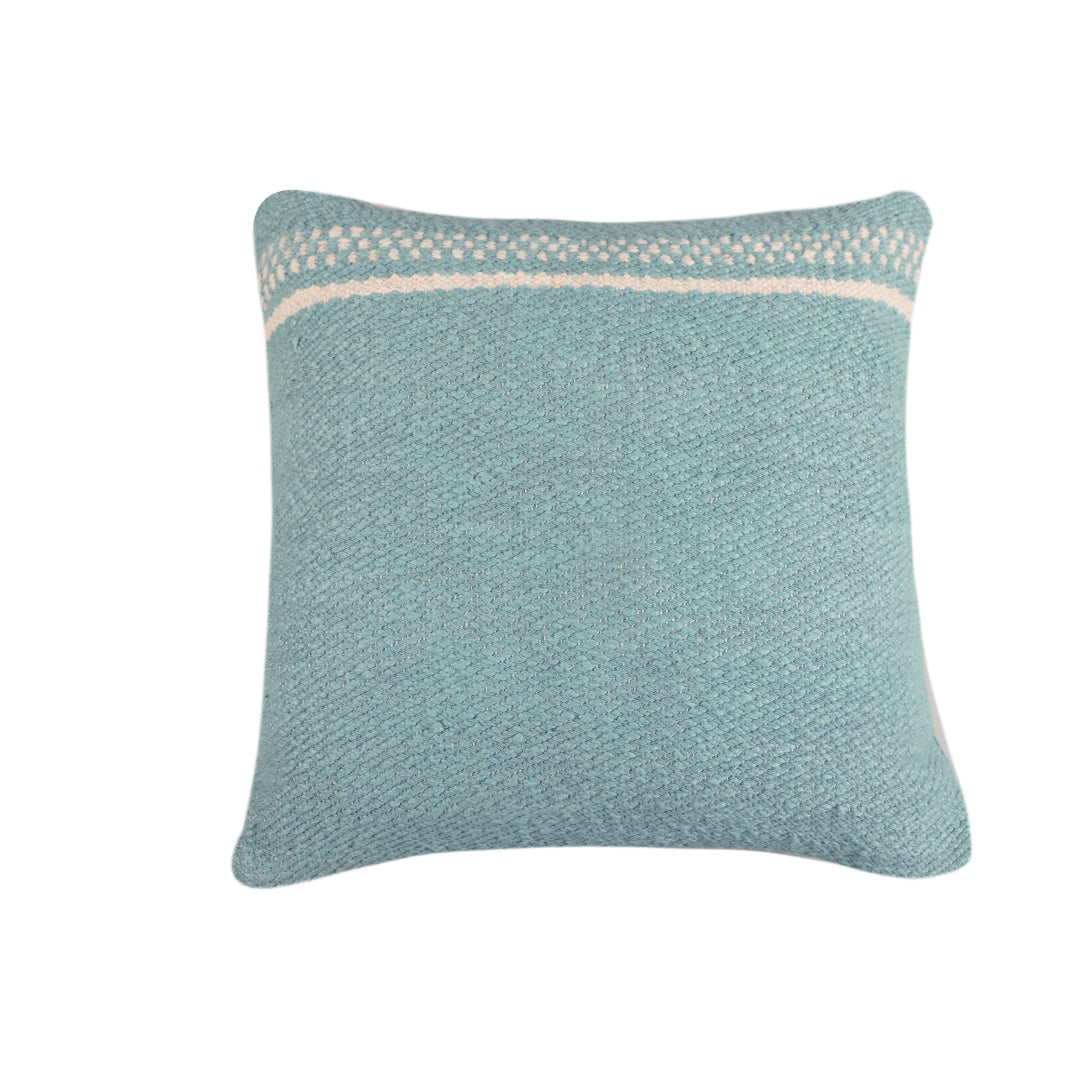 Blue Striped Cushion Cover-Sashaa World