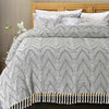 Zig Zag Cotton Throw Bedcover